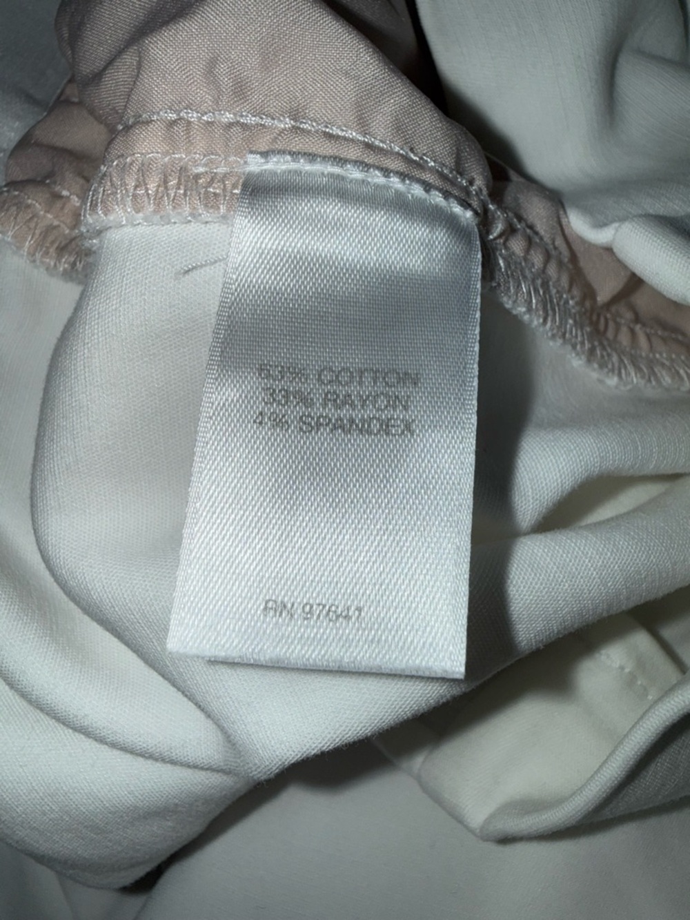 J. Jill Essentials Women’s Cream Tailored Chinos Cotton Blend Pull On Size 22 - Picture 6 of 12